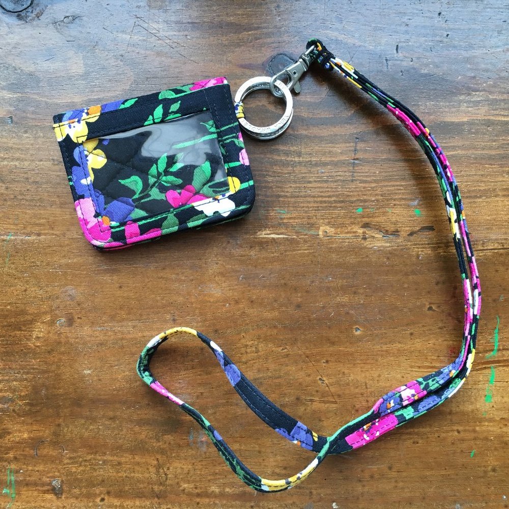 Vera Bradly Lanyard Wallet